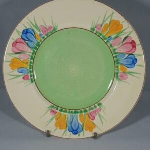 Art Deco Crocus Tea Plate by Clarice Cliff art deco Antique Ceramics