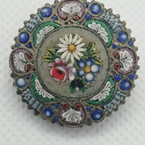 Italian Micro Mosaic Brooch Miscellaneous