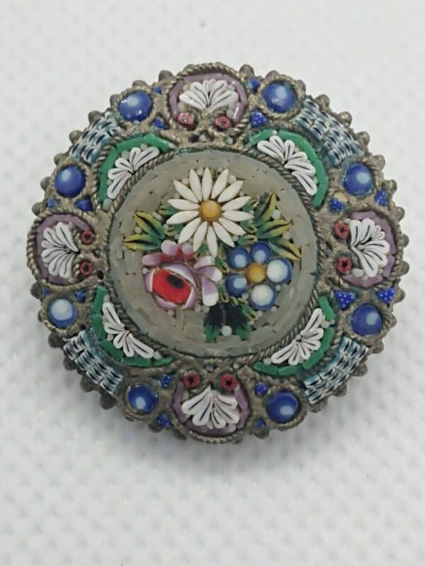 Italian Micro Mosaic Brooch Miscellaneous 3