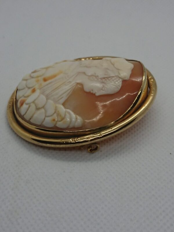 Victorian Cameo Brooch antique cameo brooch Antique Jewellery 5