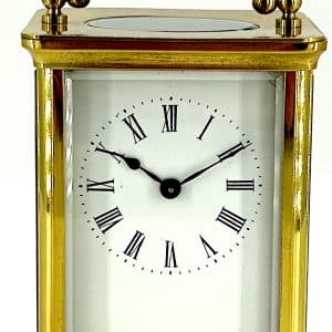 Classic Antique Carriage Clock – French 8-Day Carriage Clock C1900 carriage clock Antique Clocks