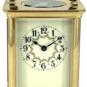 Beautiful Ornate Victorian Carriage Clock – French 8-Day Carriage Clock C1890 carriage clock Antique Clocks