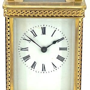 Fabulous Victorian Antique Carriage Clock – 8-Day Carriage Clock C1880 carriage clock Antique Clocks