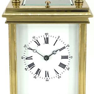 Fabulous Large Victorian Antique Repeater Carriage Clock – French 8-Day Carriage Clock C1880 carriage clock Antique Clocks