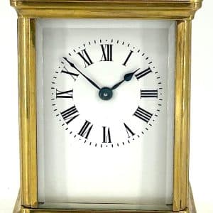 Classic Victorian Antique Carriage Clock by Richard Co – French 8-Day Carriage Clock C1900 carriage clock Antique Clocks