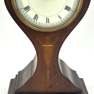 Beautiful Edwardian Art Nouveau Tulip shape Mantle Clock – ca1905 Edwardian mantle clock Antique Clocks