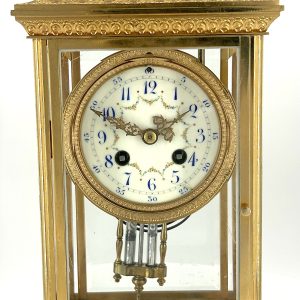 Fabulous Victorian Antique French Table Regulator Mantle Clock – ca1870 Regulator clock Antique Clocks