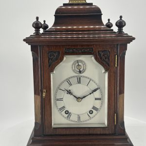 Fine Victorian Bracket Clock – ca1870 Georgian Welsh fruitwood plate back dresser. Antique Clocks