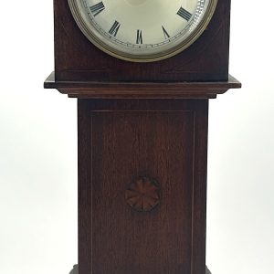 Lovely Miniature Longcase Mantel Clock – ca1900 Antique Clocks
