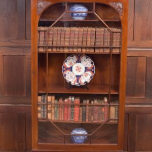 Wylie and Lochhead Ltd Edwardian Mahogany Bookcase SAI2271 Antique Bookcases