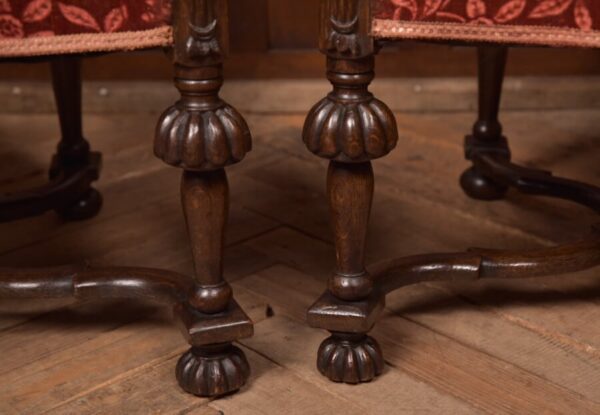 Pair Of Victorian Oak Arm Chairs SAI2714 Antique Chairs 19