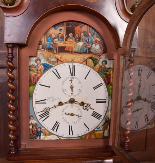 Victorian J&T Black of Kirkcaldy Longcase/ Grandfather Clock SAI2107 Grandfather Clock Antique Clocks 17
