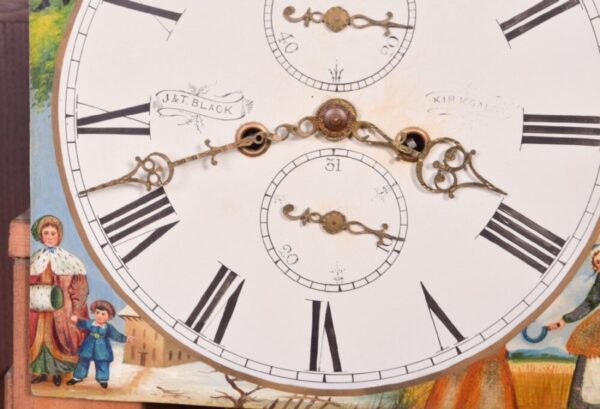 Victorian J&T Black of Kirkcaldy Longcase/ Grandfather Clock SAI2107 Grandfather Clock Antique Clocks 9