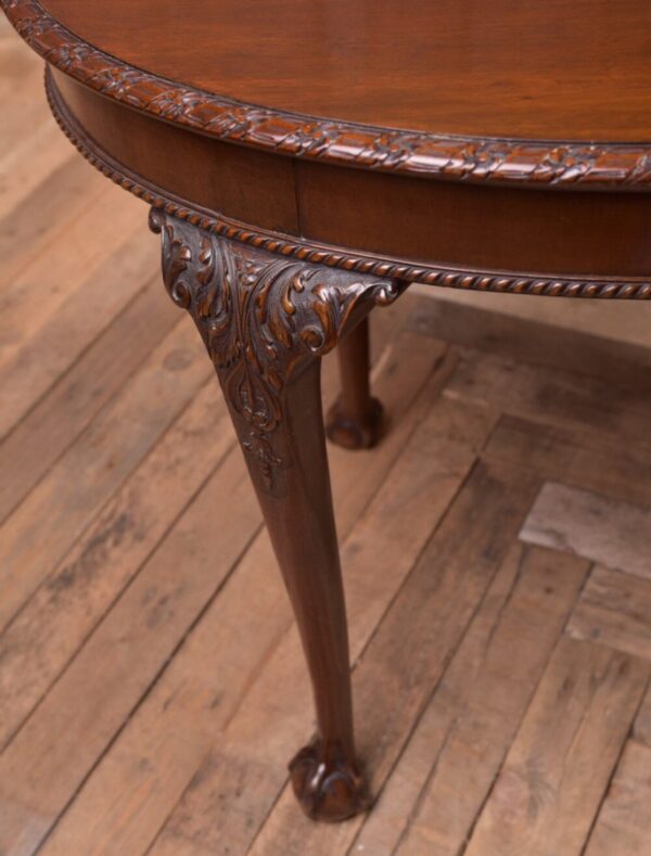 Edwardian Mahogany Oval Window Table SAI2054 Antique Furniture 4