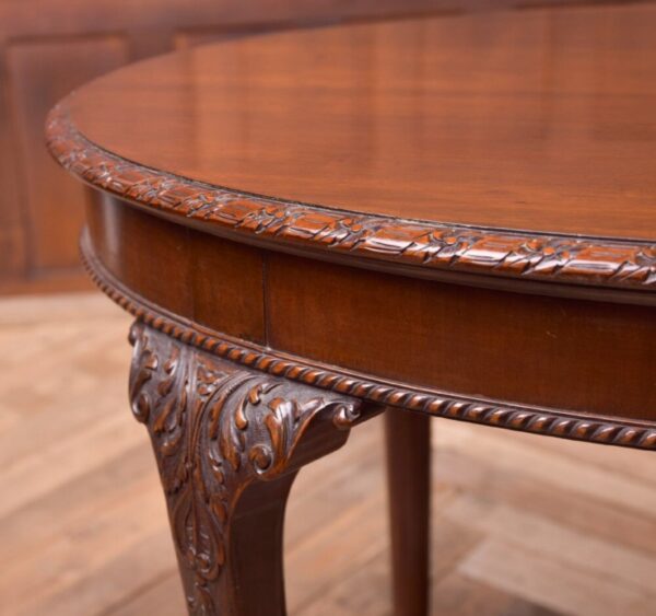 Edwardian Mahogany Oval Window Table SAI2054 Antique Furniture 5