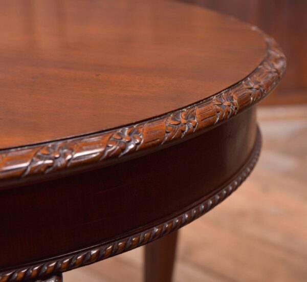 Edwardian Mahogany Oval Window Table SAI2054 Antique Furniture 7