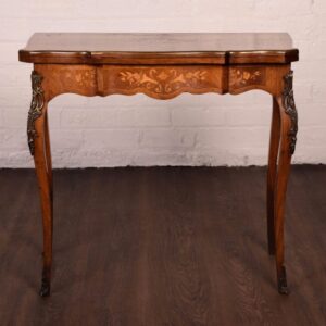 Victorian Rosewood Fold Over Card Table SAI1037 Antique Furniture