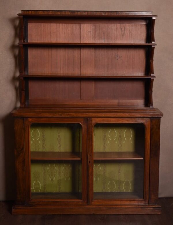 Superb Victorian Rosewood Bookcase SAI1365