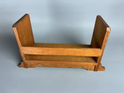 Arts & Crafts Oak Book Trough Book Trough Antique Bookcases 6