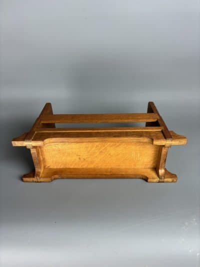 Arts & Crafts Oak Book Trough Book Trough Antique Bookcases 7