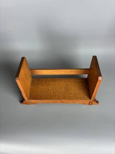 Arts & Crafts Oak Book Trough Book Trough Antique Bookcases 9