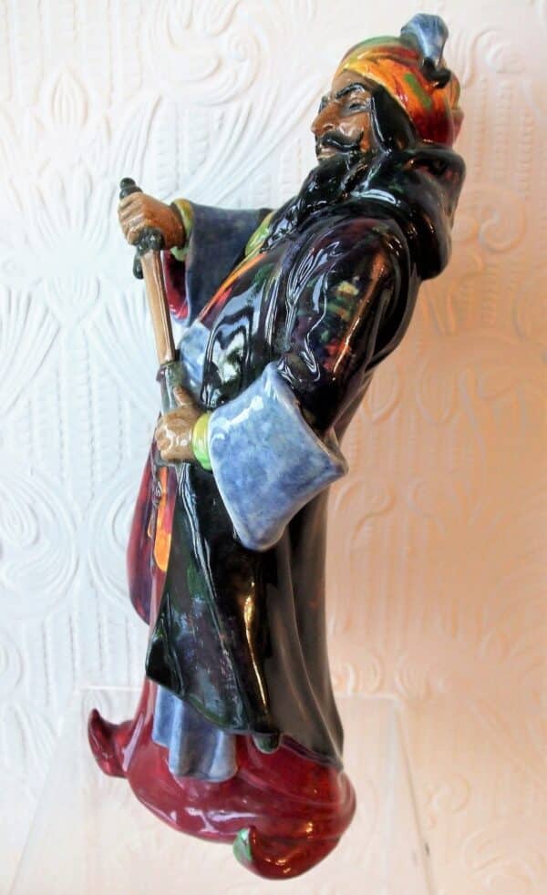 Vintage Royal Doulton English Porcelain Figurine ~ “Bluebeard” ~ HN 1528 Bluebeard Vintage 4