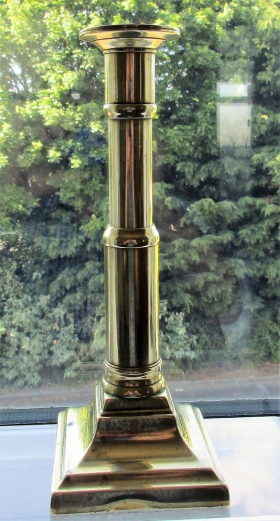 Brass Telescopic Candlestick