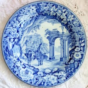 Clews Romantic Ruins Plate