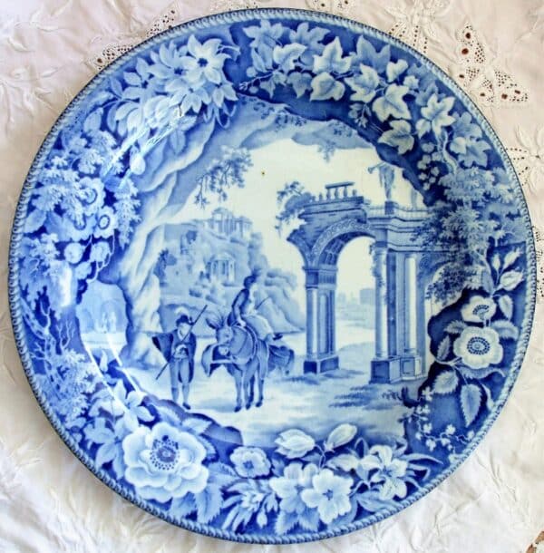 Clews Romantic Ruins Plate