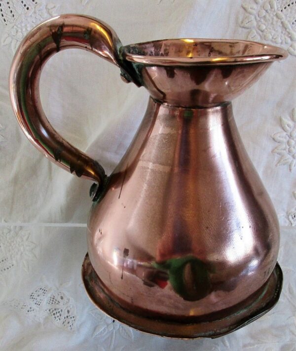 Copper Half Pint Measure