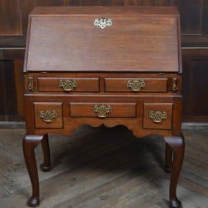 Edwardian Oak Bureau On Stand SAI3469 antique oak Antique Bureau