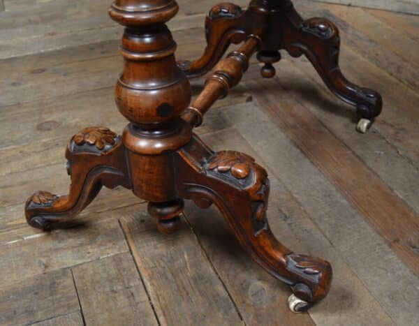 Victorian Walnut Work Table SAI2853 - Image 25