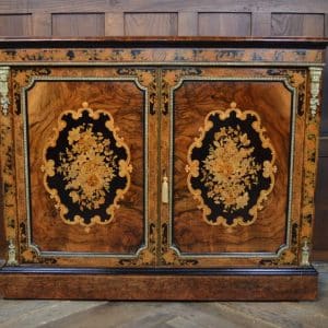 Victorian Walnut 2 Door Pier Cabinet SAI2912 Antique Cabinets