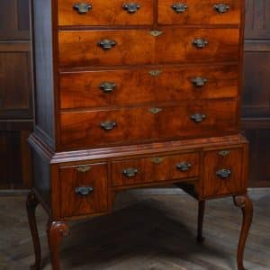 Walnut Chest On Stand SAI3161 Antique Draws