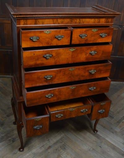 Walnut Chest On Stand SAI3161 - Image 7