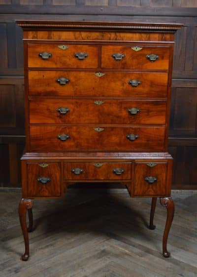 Walnut Chest On Stand SAI3161 - Image 6