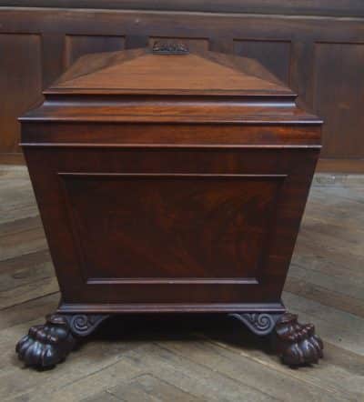 Mahogany Sarcophagus Shape Wine Cooler SAI1997 Antique Furniture 17