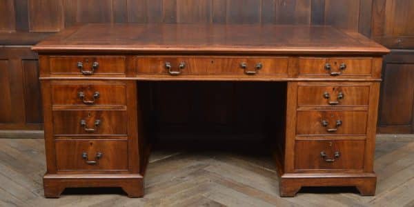 Edwardian Mahogany Knee-hole Desk SAI2985