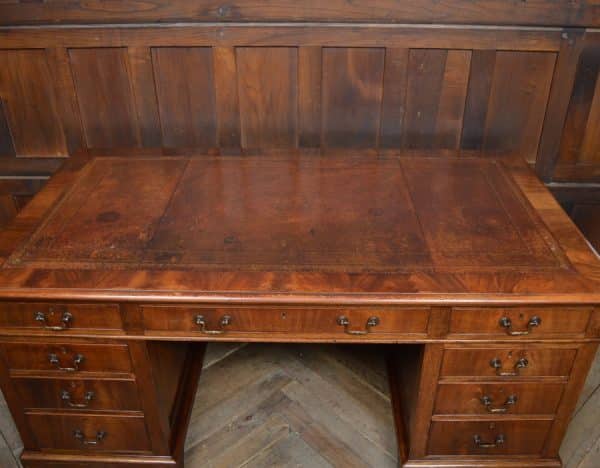 Edwardian Mahogany Knee-hole Desk SAI2985 - Image 18