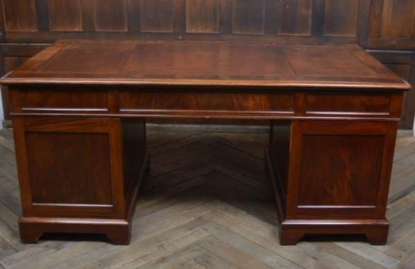 Edwardian Mahogany Knee-hole Desk SAI2985 - Image 12