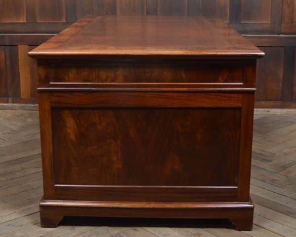 Edwardian Mahogany Knee-hole Desk SAI2985 - Image 9