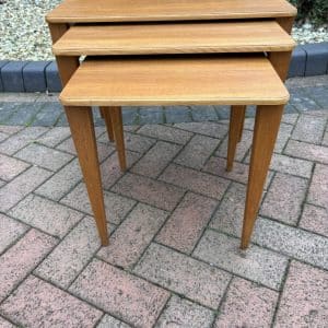 Gordon Russell Nest of Three Tables c1950s Cotswolds Antique Furniture 3