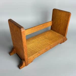 Arts & Crafts Oak Book Trough Book Trough Antique Bookcases