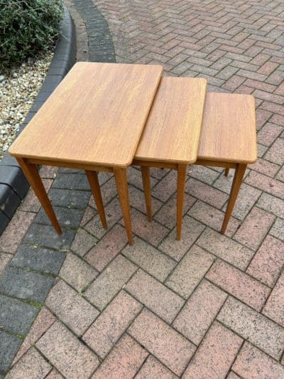 Gordon Russell Nest of Three Tables c1950s Cotswolds Antique Furniture 4