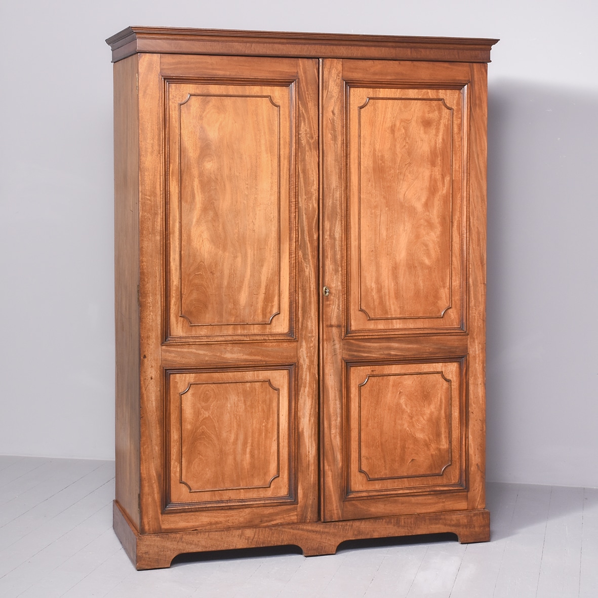 William IV Two Door Wardrobe Antique Furniture