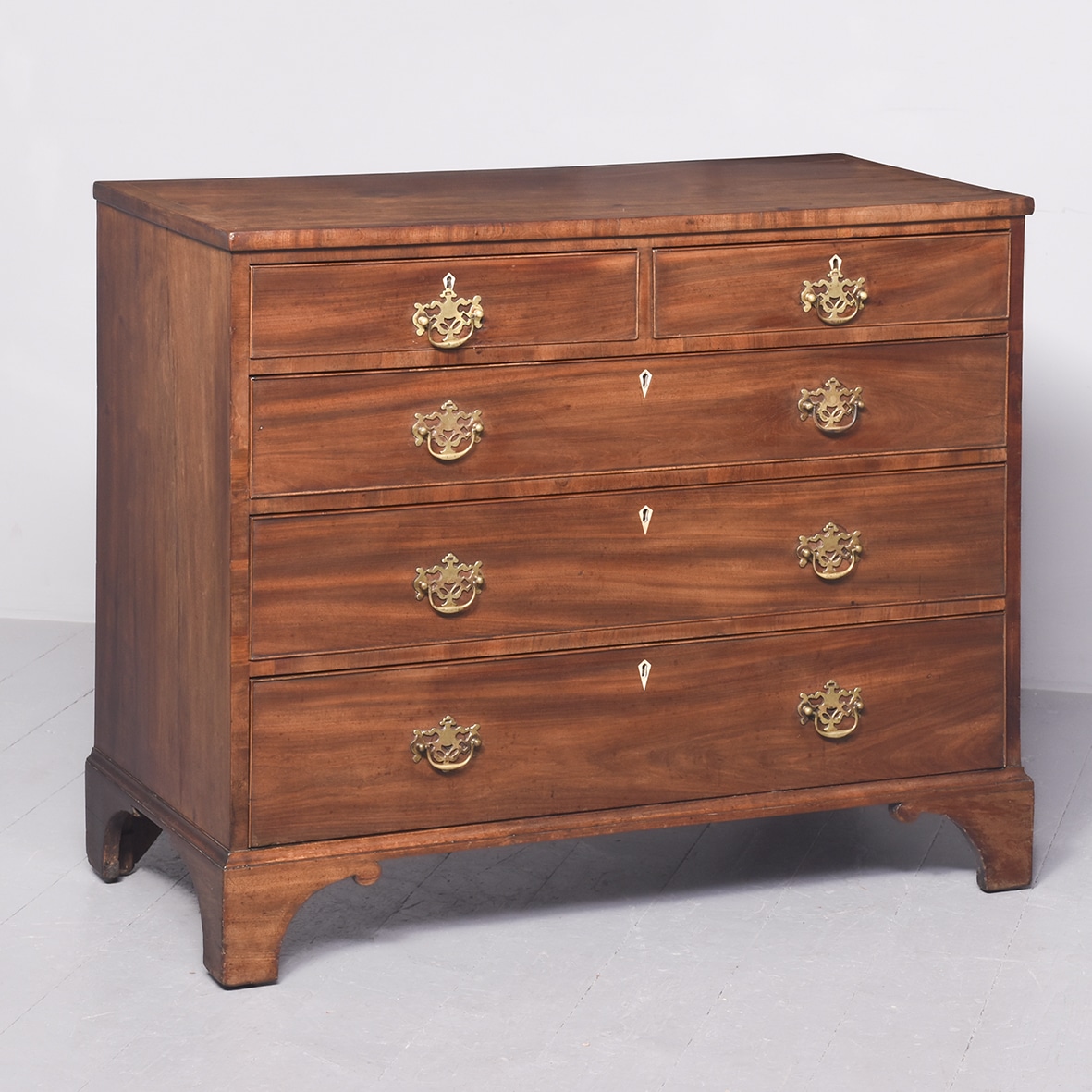 George III Inlaid Mahogany Chest of Drawers Mahogany Chest of Drasers Antique Chest Of Drawers