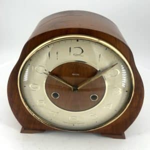 Retro Smiths Art Deco Mantle Clock – ca1950 Mantle Clock Antique Clocks