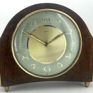 Lovely Retro Smiths Art Deco Mantle Clock – ca1940 Mantle Clock Antique Clocks