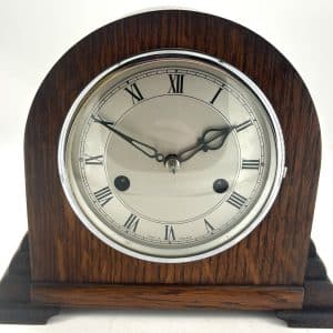 Stylish Retro Art Deco Smiths mantle clock – ca1940 Mantle clocks Antique Clocks