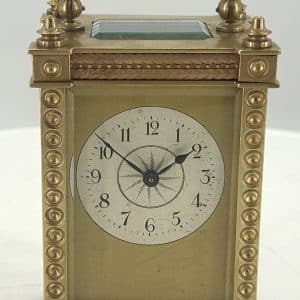 Elegant Antique French Carriage clock – ca1900 carriage clock Antique Clocks